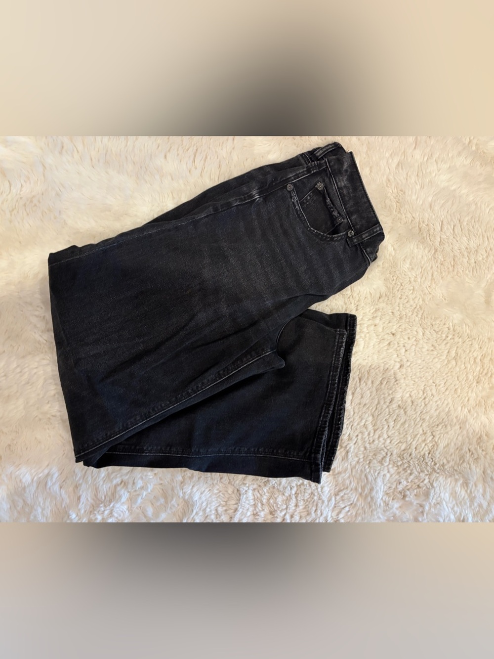 Women's Black Denim Jeans - Classic Straight Fit